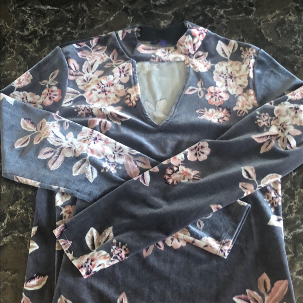 Velvet top